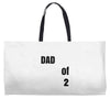 dad of 2 Weekender Totes