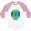 the green frog 3/4 Sleeve Shirt