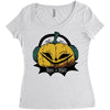 trick or treat Women's Triblend Scoop T-shirt