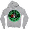 silver shamrock novelties Zipper Hoodie