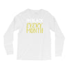 i'm black every month Long Sleeve Shirts
