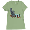 the planet of the kong Ladies Fitted T-Shirt