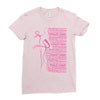 breast cancer Ladies Fitted T-Shirt