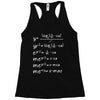 X-Mas Math Racerback Tank