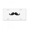mustache License Plate