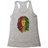 new! men's rasta vibe lion Racerback Tank