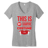 this is my vampire costume Women's V-Neck T-Shirt