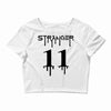Stranger Things Eleven Crop Top