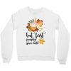 but first pumpkin space latte Crewneck Sweatshirt