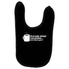 please stop talking it's too early coffee Baby Bibs