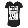 this is perfect for lake days! Maternity Scoop Neck T-shirt