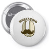 mustachio Pin-back button