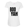 boo yah Maternity Scoop Neck T-shirt
