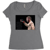 alhamd&uuml;lillah tomorrow i am going to smesh your boy Women's Triblend Scoop T-shirt