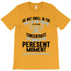 do not dwell in the past do not dream of the future concentrate the mi T-Shirt