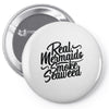 real mermaids smoke seaweed Pin-back button