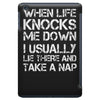 when life knocks me down iPad Mini