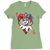 quinn of diamonds Ladies Fitted T-Shirt