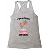 i speak fluent sarcazm. Racerback Tank