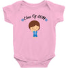 class o f 2019 cool boy Baby Bodysuit