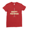 happy festivus Ladies Fitted T-Shirt