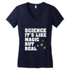 Science It's Like Magic But Real Women's V-Neck T-Shirt