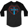 happy father's day 3/4 Sleeve Shirt
