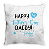 Happy First Father's Day Daddy Throw Pillow