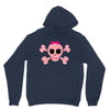 fummy pink skull long sleeve Unisex Hoodie