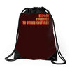 expose yourself to other cultures Drawstring Bags