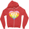 Vote Yes-Australia Marriage Equality Zipper Hoodie