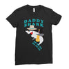 Daddy Shark -Shark Do Do Do Ladies Fitted T-Shirt