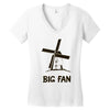 big fan Women's V-Neck T-Shirt