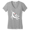 flying rudolph Women's V-Neck T-Shirt