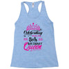 Celebrating With the 8th Birthday Queen Racerback Tank