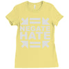 negate hate Ladies Fitted T-Shirt