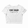 first grade squad Crop Top