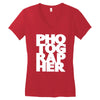 gift for photographer Women's V-Neck T-Shirt