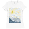 surf line Ladies Fitted T-Shirt