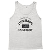 dumbass university t shirt school party funny tee Tank Top