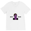 grime art timelapse V-Neck Tee