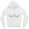 boobs boob Zipper Hoodie