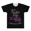 I Love My Trucker To The Moon And Back To Infinity And Beyond Forever All Over Men's T-shirt