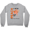 wear peach for  my [you can write any name] Crewneck Sweatshirt
