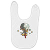 overwatch zenyatta cute spray Baby Bibs