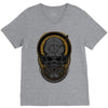 metal disk jockey V-Neck Tee