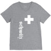 fan, swiss cross, switzerland, new V-Neck Tee