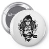 monkey brain out Pin-back button