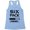 six pack loading Racerback Tank