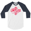 limitless apparel 3/4 Sleeve Shirt